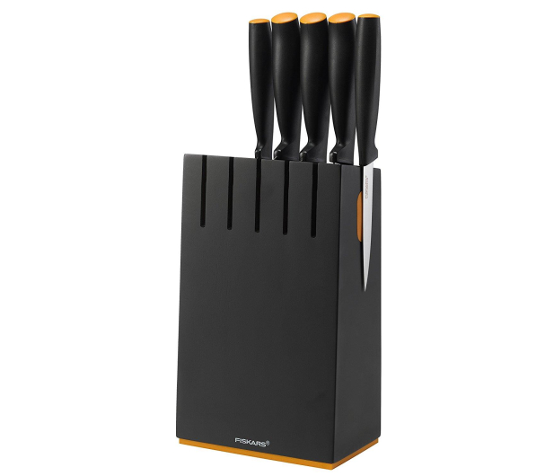 FISKARS Zestaw 5 nozy w bloku czarnym 1014190 - 441814 - zdjęcie 4
